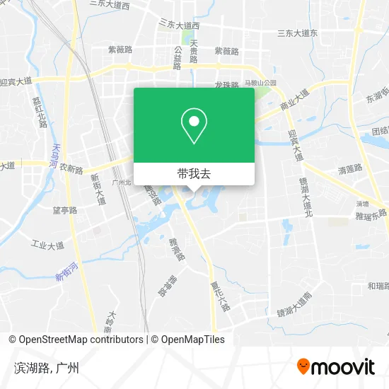 滨湖路地图