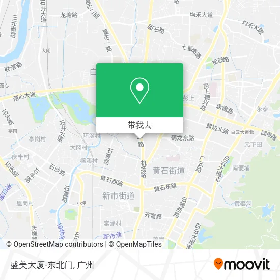 盛美大厦-东北门地图