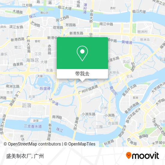 盛美制衣厂地图