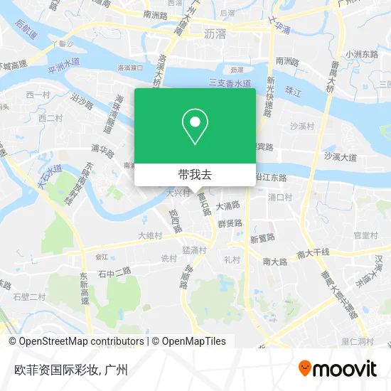 欧菲资国际彩妆地图
