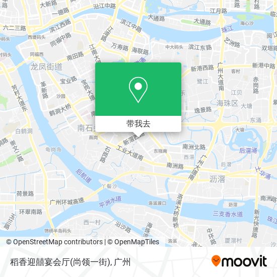 稻香迎囍宴会厅(尚领一街)地图