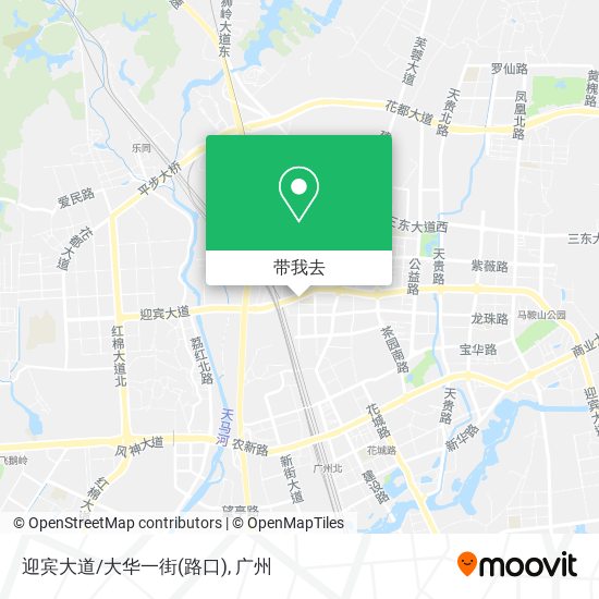 迎宾大道/大华一街(路口)地图