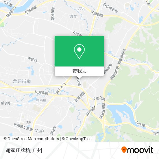 谢家庄牌坊地图