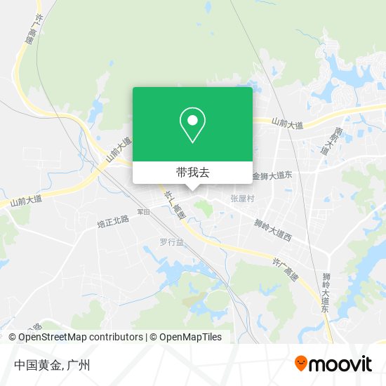 中国黄金地图