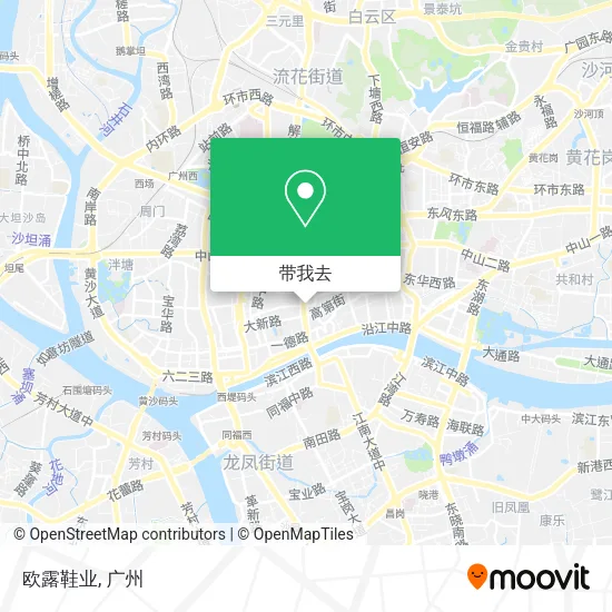 欧露鞋业地图
