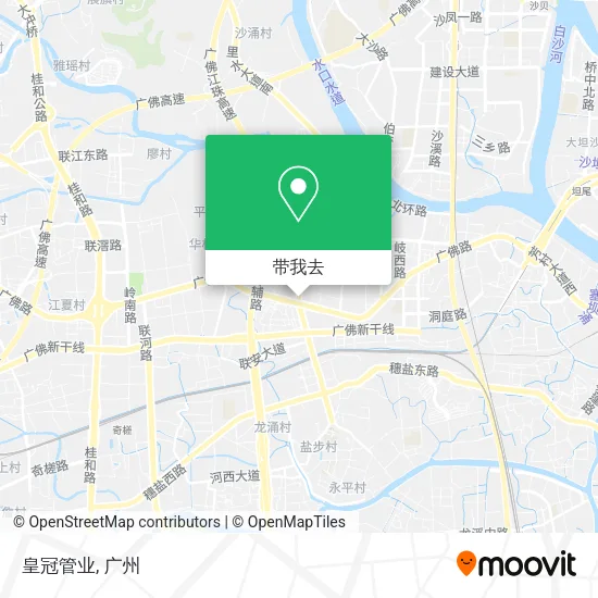 皇冠管业地图