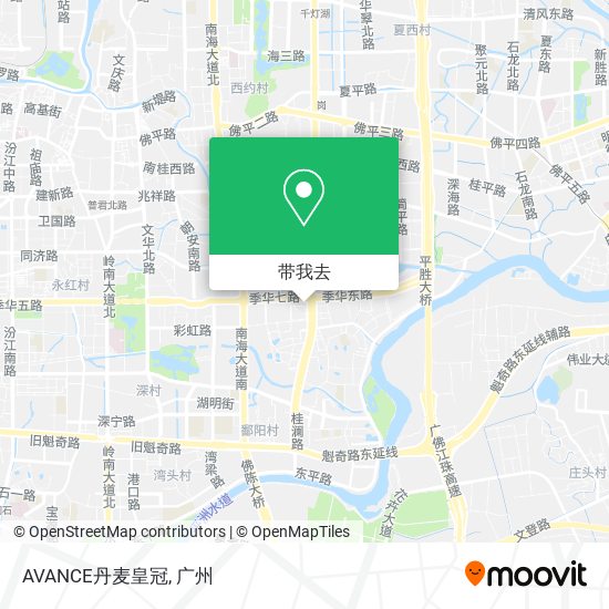 AVANCE丹麦皇冠地图