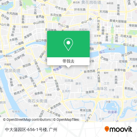 中大蒲园区-656-1号楼地图
