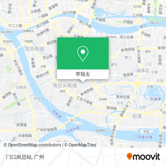 门口岗总站地图