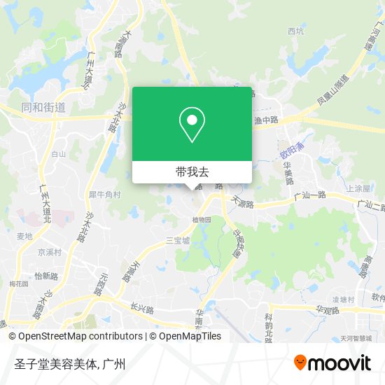 圣子堂美容美体地图