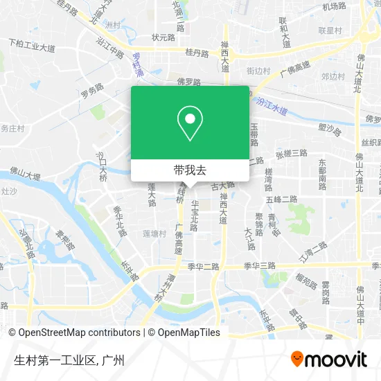 生村第一工业区地图