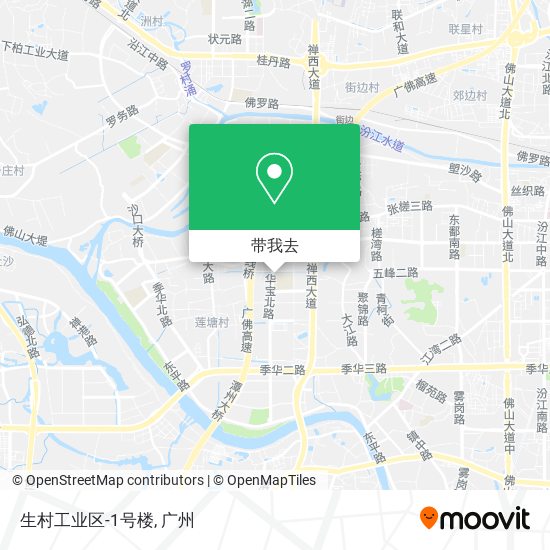 生村工业区-1号楼地图