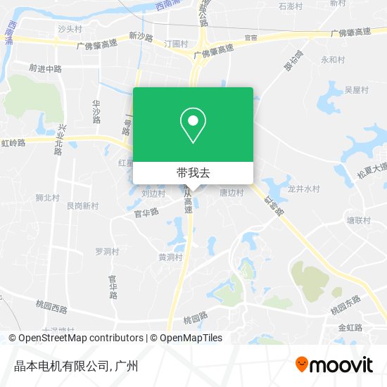 晶本电机有限公司地图