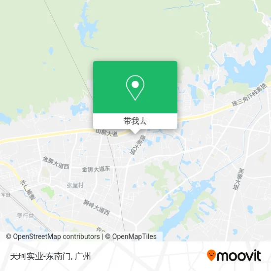 天珂实业-东南门地图