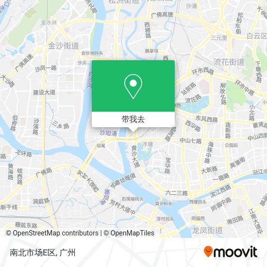 南北市场E区地图