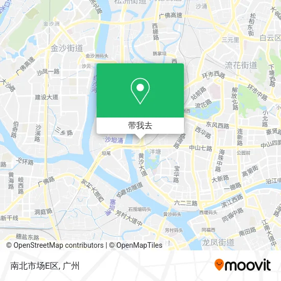 南北市场E区地图