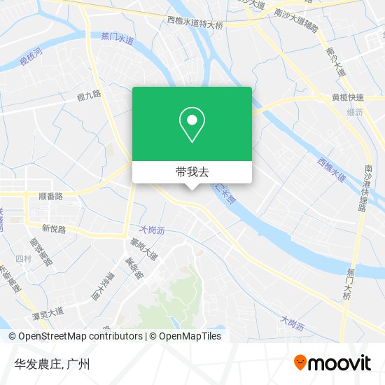 华发農庄地图