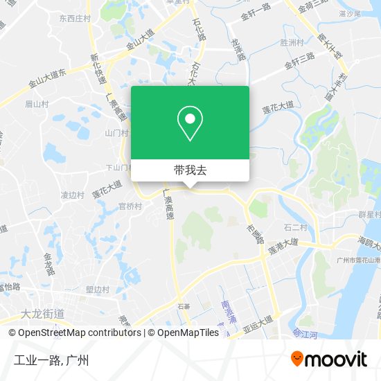 工业一路地图