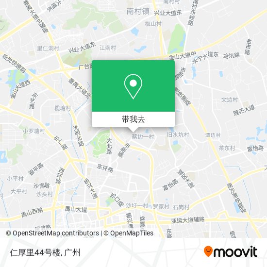 仁厚里44号楼地图