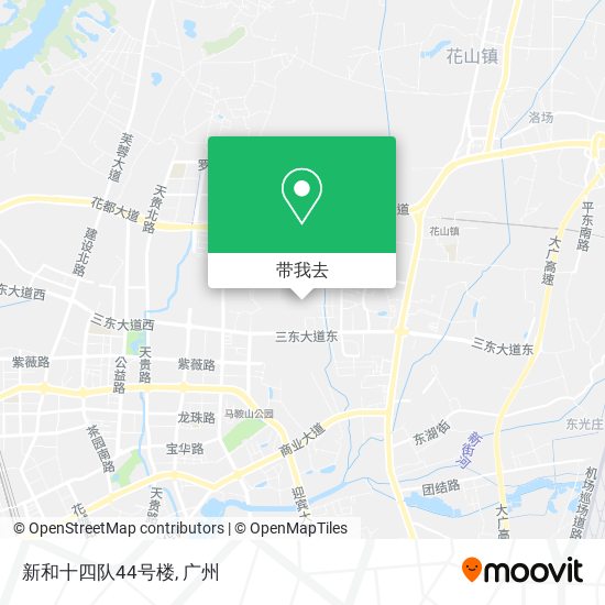 新和十四队44号楼地图