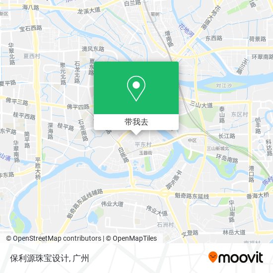 保利源珠宝设计地图