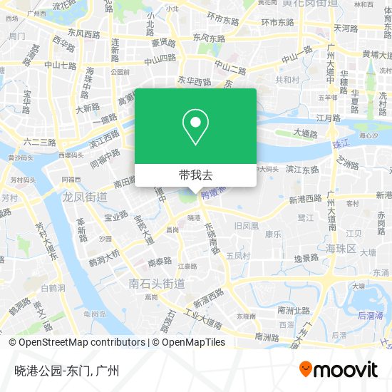 晓港公园-东门地图