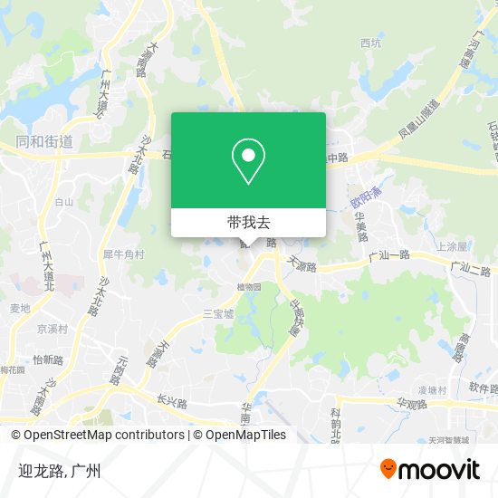 迎龙路地图