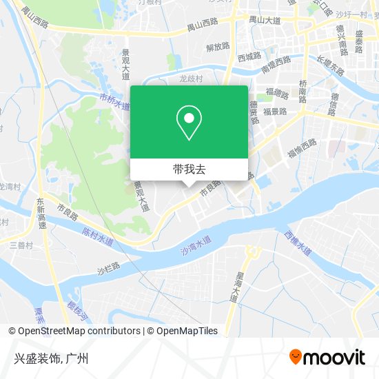 兴盛装饰地图