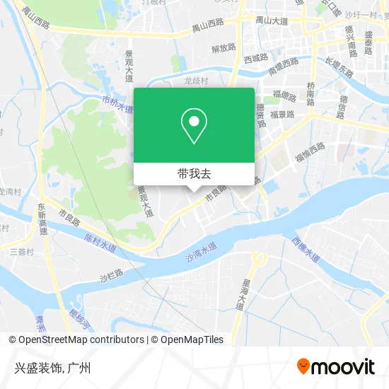 兴盛装饰地图
