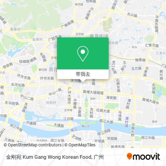 金刚宛 Kum Gang Wong Korean Food地图