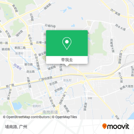 埔南路地图