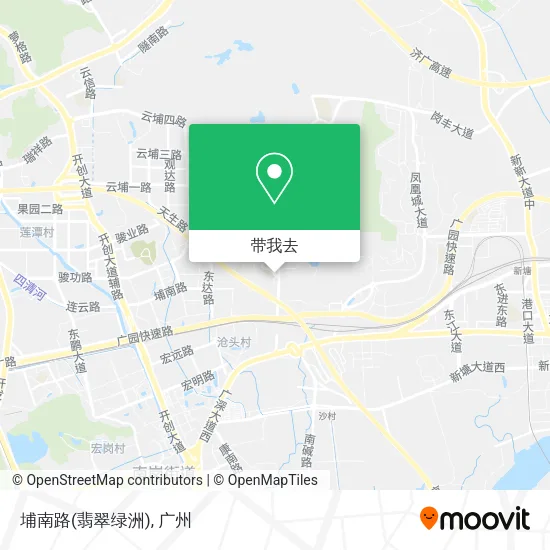 埔南路(翡翠绿洲)地图