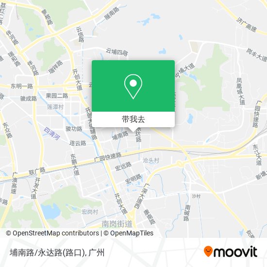 埔南路/永达路(路口)地图