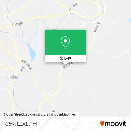 石溪村[正果]地图
