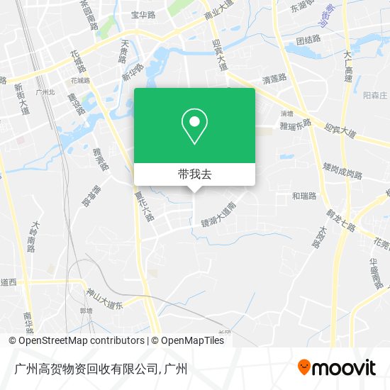 广州高贺物资回收有限公司地图