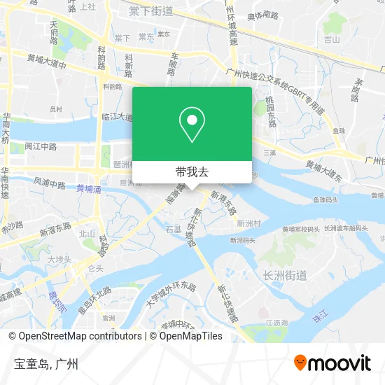 宝童岛地图