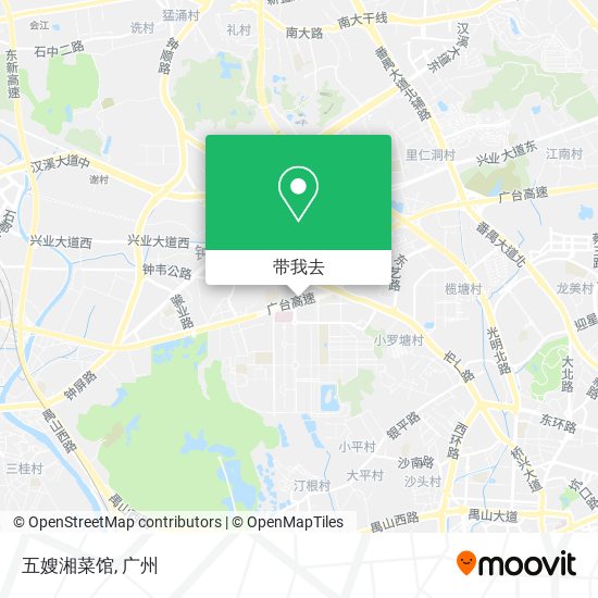 五嫂湘菜馆地图