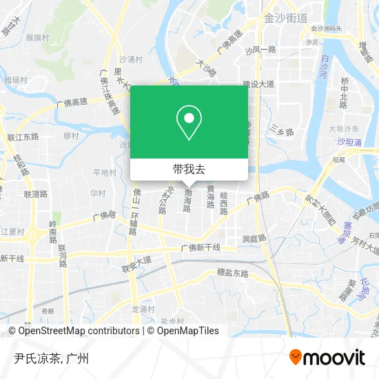 尹氏凉茶地图