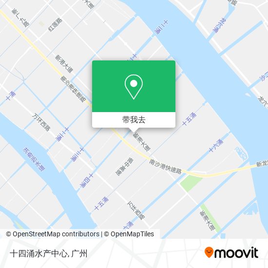 十四涌水产中心地图
