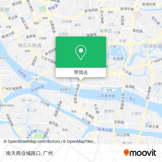 南天商业城路口地图