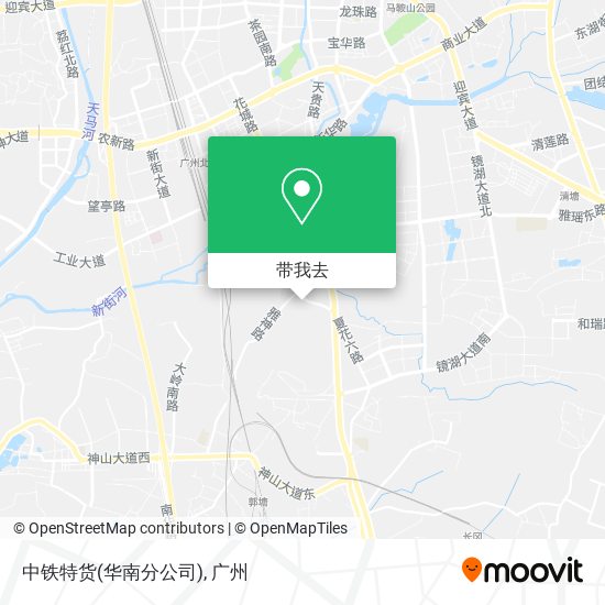 中铁特货(华南分公司)地图