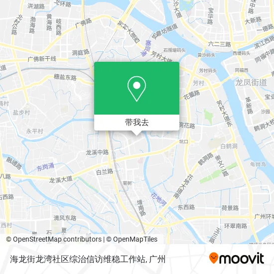 海龙街龙湾社区综治信访维稳工作站地图