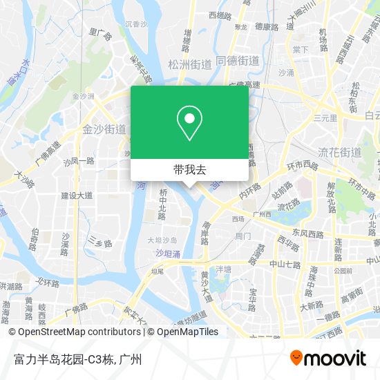 富力半岛花园-C3栋地图