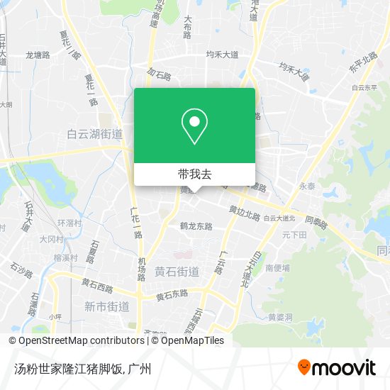 汤粉世家隆江猪脚饭地图