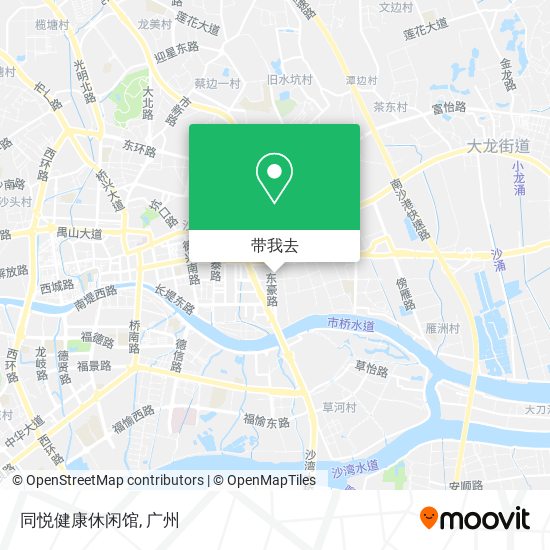 同悦健康休闲馆地图