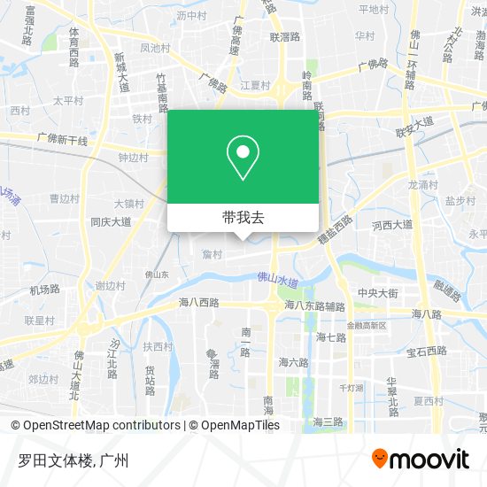 罗田文体楼地图