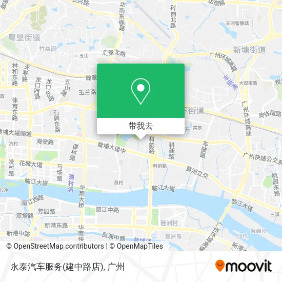 永泰汽车服务(建中路店)地图