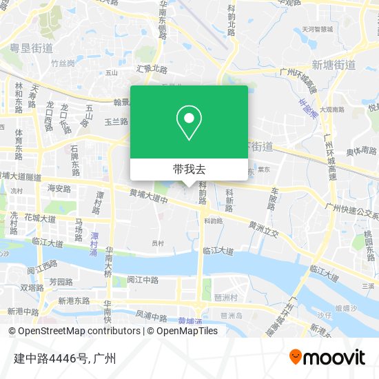 建中路4446号地图