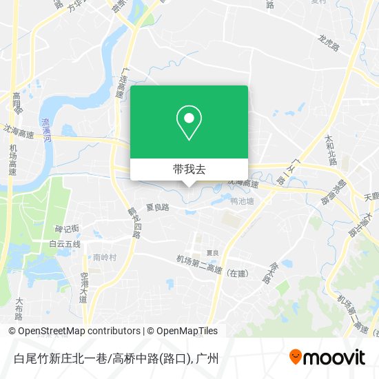 白尾竹新庄北一巷/高桥中路(路口)地图