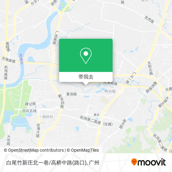 白尾竹新庄北一巷/高桥中路(路口)地图